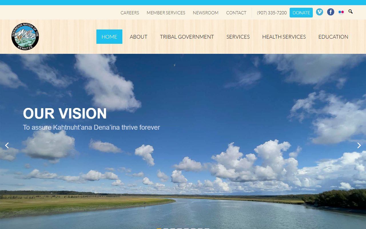 Kenaitze Indian Tribe resources in Soldotna serving the Dena'ina people of the Kenai Peninsula including Kalifornsky area genealogy