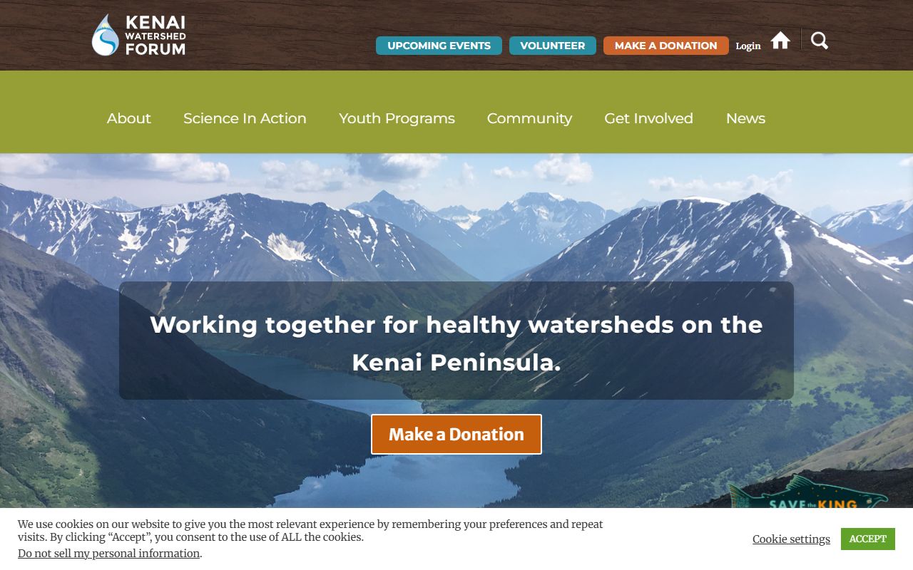 Kenai Watershed Forum in Kenai Alaska with community history relevant to genealogy research