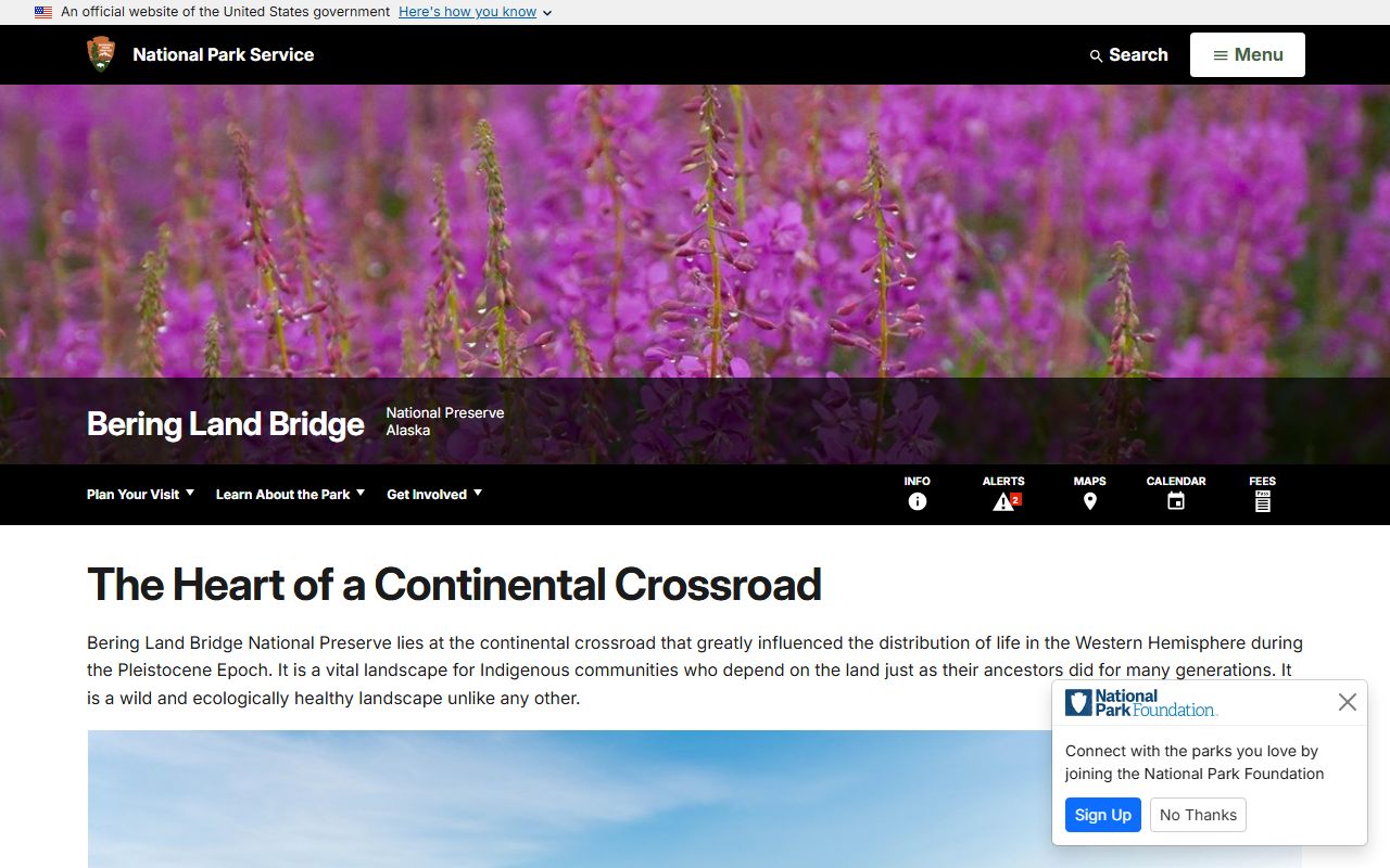 Bering Land Bridge National Preserve and Nome Census Area genealogy context