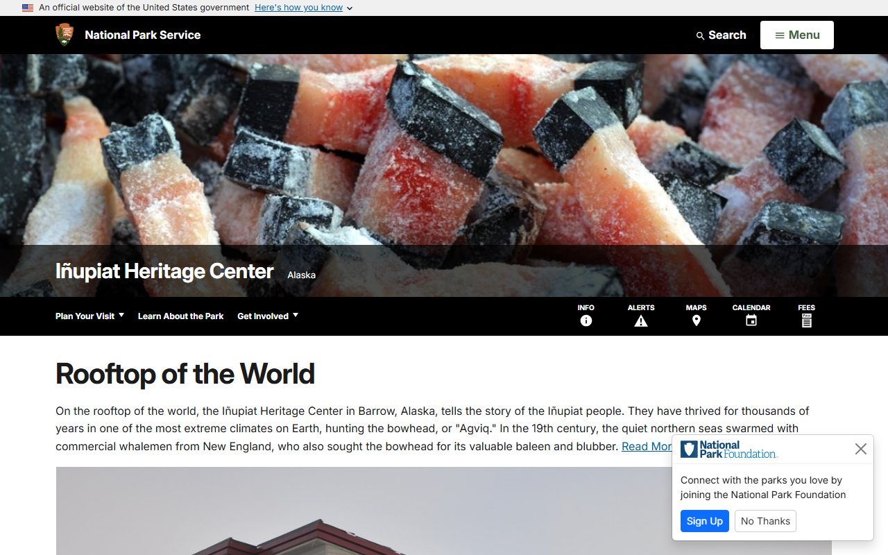 Inupiat Heritage Center genealogy records and cultural archives in Utqiagvik