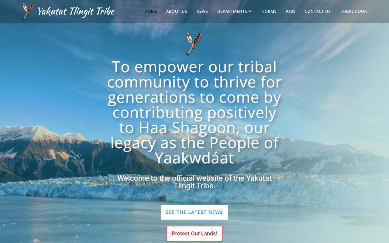 Yakutat Tlingit Tribe - cultural preservation and genealogy resources